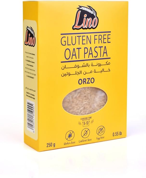 Lino Gluten Free Oat Pasta - Orzo 250g