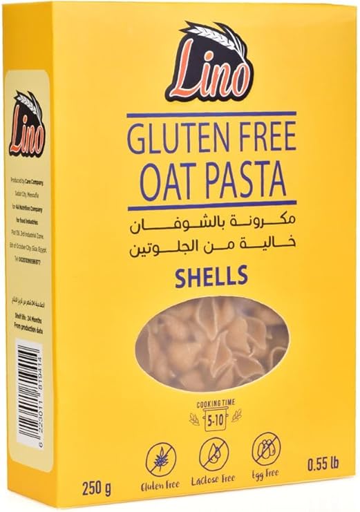 Lino Gluten Free Oat Pasta - SHELLS 250g