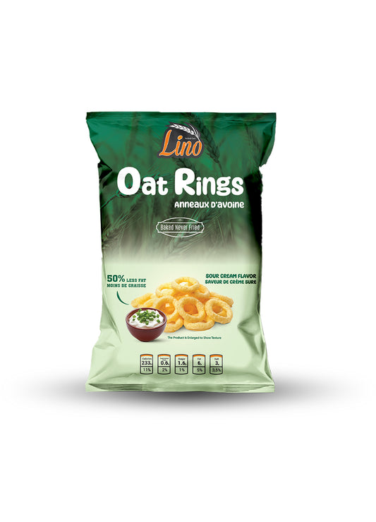 Oat Rings with Creamy Onion Flavor 30g